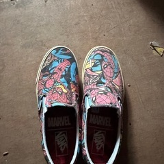 VANS スリッポン スパイダーマン 26cm