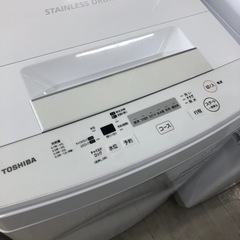 安心の6ヶ月保証付き！TOSHIBA全自動洗濯機2020年製4.5kg【トレファク堺福田店】