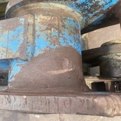 油圧フォーク ハサミ コンマ 0.45サイズ アタッチメント ユンボ ピン経60mm 取付幅95mm 茨城県境町発【Stock No.7043】 油圧フォーク ハサミ コンマ 0.45サイズ アタッチメント ユンボ ピン経