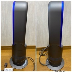 ダイソンDyson AM05 Hot + Cool Fan Heater (Iron/Blue)(0623k)
