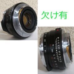 難有り カメラレンズ フォクトレンダー NOKTON CLASSIC S・C 40mm F1.4 フード LH-6付 ノクトンクラシック Voigtlander ☆ PayPay(ペイペイ)決済可能 ☆ 札幌市 豊平区 平岸 平岸店