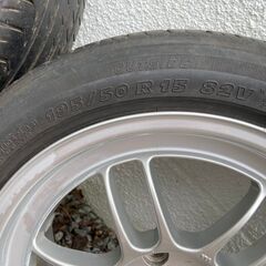 15x7J エンケイアルミホイール