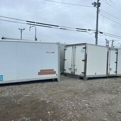 入荷いたしました！！【格安】コンテナ 2トン 4トン パネル 冷蔵 物置