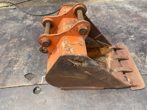 0.25クラス 中古バケット アタッチメント ユンボ ピン径50mm - 置物  