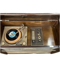 【ヴィンテージ】ステレオコンソール HITACHIシンフォニア レコードプレーヤー