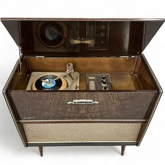 【ヴィンテージ】ステレオコンソール HITACHIシンフォニア レコードプレーヤー