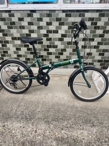 折りたたみ自転車　ギア付き　20インチ
