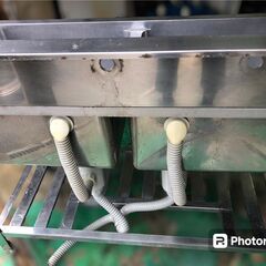 ★2槽水切りシンク 左水切り  W1500xD600xH800+150mm シンク★