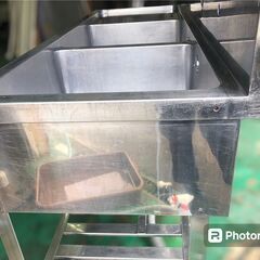 ★2槽水切りシンク 左水切り  W1500xD600xH800+150mm シンク★