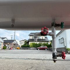 【直接引取限定】 【オイルタンク】 屋外用 灯油タンク ② スタンド付 N0261YG