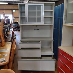 【愛品倶楽部柏店】 ユーアイアガベー 2枚スライド扉キッチンボード キャッスル 105HOP