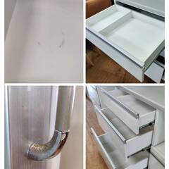 【愛品倶楽部柏店】 ユーアイアガベー 2枚スライド扉キッチンボード キャッスル 105HOP