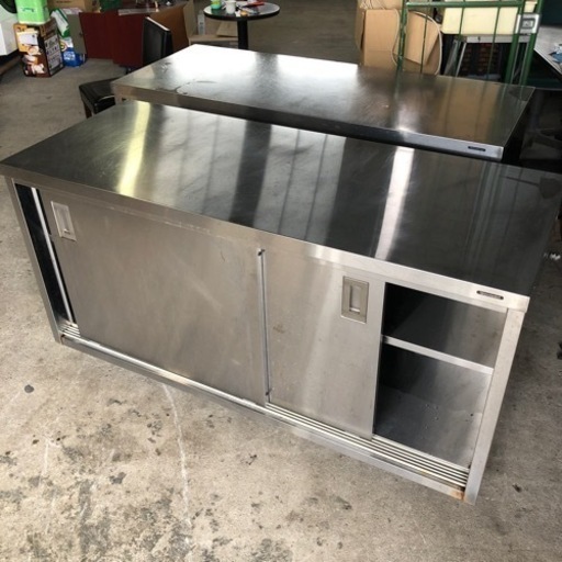 2台あります！業務用 調理台 作業台 1500×600×800mm