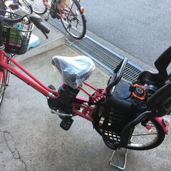 地域限定送料無料　パスバビー　8,9AH　子供乗せ　黒　神戸市　電動自転車 4997789326529.jpg