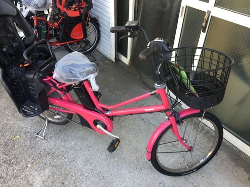 地域限定送料無料 パナソニック ララファイブ 8,9AH 新基準 子供乗せ