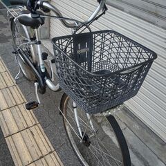 【車体のみ】[Panasonic]ViVi(ビビ)・DX 26吋電動アシスト自転車(モダンシルバー)