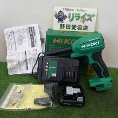 HiKOKI ハイコーキ RA12DA コードレスエアダスター【野田愛宕店】【店頭取引限定】【未使用】管理番号：IT5LJ9OAD4P6