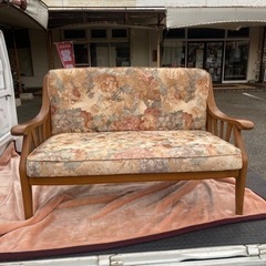 光家具二人掛けアームソファー 引き取り歓迎