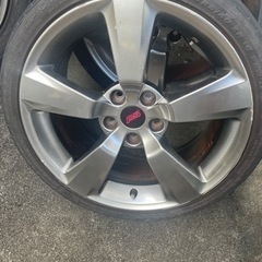 スバル　STI アルミ　ホイール　傷あり　引き取り限定　