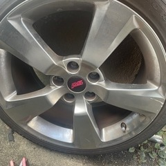 スバル　STI アルミ　ホイール　傷あり　引き取り限定　