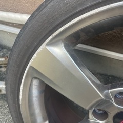 スバル　STI アルミ　ホイール　傷あり　引き取り限定　