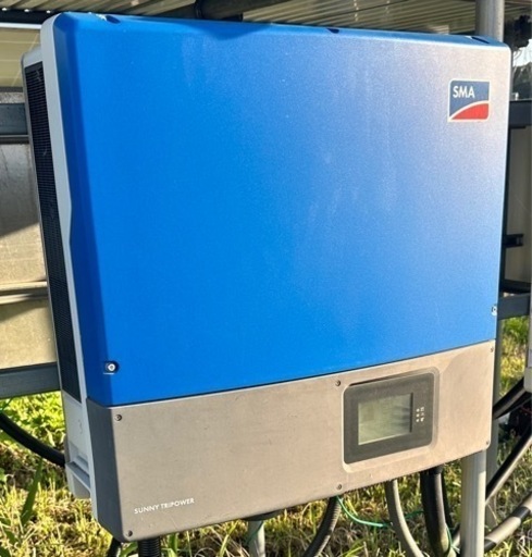 【鉾田市大蔵】太陽光発電パワコン SMA三相 Sunny Tripower 9.9kW 中古動作品