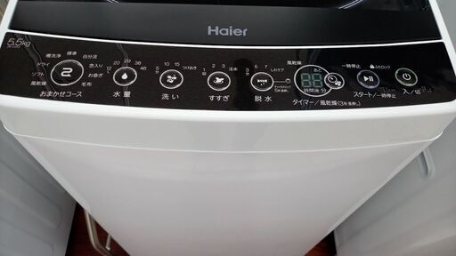 ★ジモティ割あり★ Haier 洗濯機 5.5ｋｇ 21年製 動作確認／クリーニング済み TJ7549