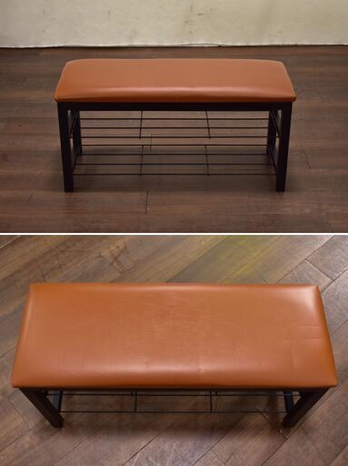 あずま工芸 エントランスベンチ 80cm幅 ブラウン色 TBC-008 あずま工芸 エントランスベンチ 80cm幅 ブラウン色 TBC-008 あずま工芸