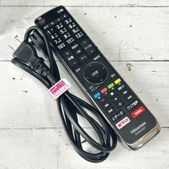 札幌市内配送可 美品 19年製 Hisense ハイセンス 4K 43V型液晶テレビ 43A6800 レグザエンジンNEO搭載