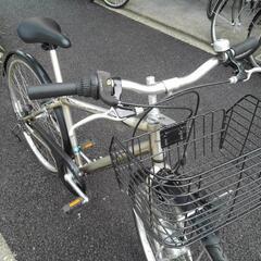 中古自転車３１６８　パナソニック　イージーライダー　７００×３８C　６段ギヤ　LEDオートライト　アルミフレーム