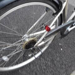 中古自転車３１６８　パナソニック　イージーライダー　７００×３８C　６段ギヤ　LEDオートライト　アルミフレーム