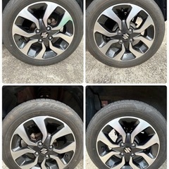 [ウルトラマン]スズキ　バンディット　ホイール　引き渡し限定 引取り限定 スズキ ソリオバンディット 純正 アルミホイールタイヤ