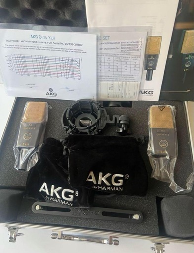 【新品】AKG C414 XLII STEREO SET ステレオ セット