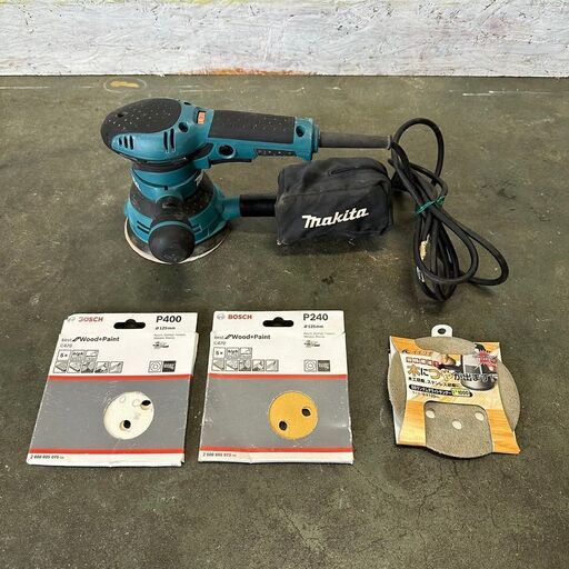 【makita】マキタ オービットサンダ 125mm BO5041 ポリッシャー ディスクサンダ Y0116