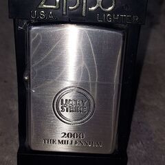 ラッキーストライク、ジッポーライター❗Zippo❗未使用❗喫煙タバコ 