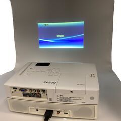 【通電確認済み】EPSON/エプソン DVDプレーヤー一体型ホームプロジェクター モバイルスクリーン付き EH-DM30 引き取り限定 神奈川県横須賀市