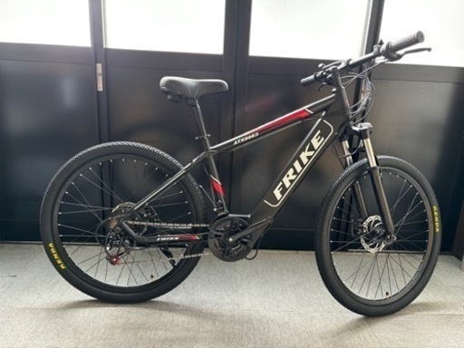 電動アシスト自転車・モペットに変更可能・バッテリー内蔵・21段変速・26インチ
