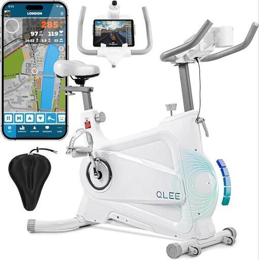 第7世代フィットネスバイク 【ZWIFT アプリ連動】 スピンバイク エアロバイク