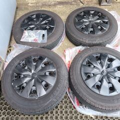 プロボックス新車純正タイヤ・ホイールセット【SP175L　155/80R14】