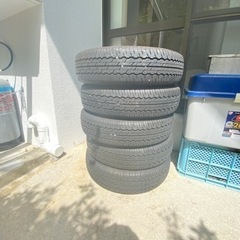 ジムニーシエラR4年式純正タイヤ
