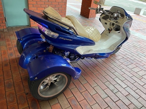 YAMAHA マジェスティcトライク】 三輪 普通免許 希少 国産トライク