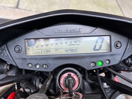 Kawasaki Dトラッカー125 絶好調 大人カスタム 流れるウインカー