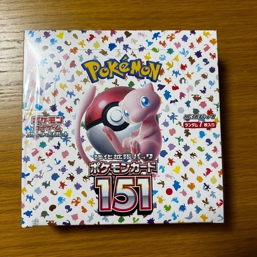 ポケモンカード151 シュリンク付き