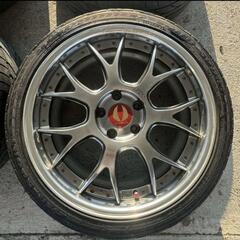 エイムゲイン 8J114.3-5H +45 タイヤホイール19インチ