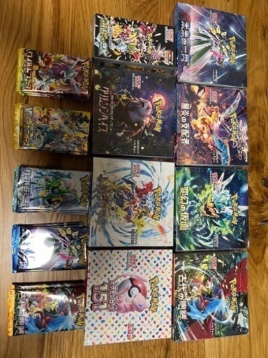 ポケモンカードシュリンク付きBOXセット