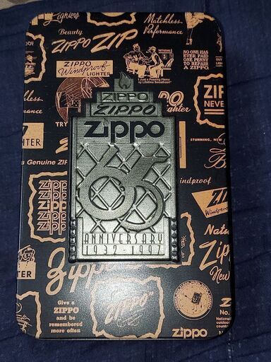 希少‼️新品❗ジッポーライターZippo 65周年記念ロゴ❗他サイトにも出品したので最終値下げ‼️