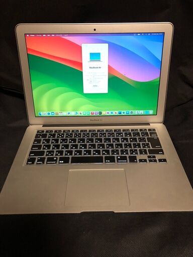 「MacBook Air 13インチ Mid 2013 MD760J/A」軽量薄型モバイルノートPC / Core i5搭載 / メモリー4GB / SSD-128GB / Webカメラ / Bluetooth / 無線LAN / MacOS(Sonoma-Patcher利用)\u0026Office2019とWin11Pro(23H2)＆OfficeProPlus選択起動可能