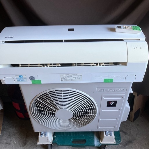 取付込み保証付きシャープ2019年2.2KW