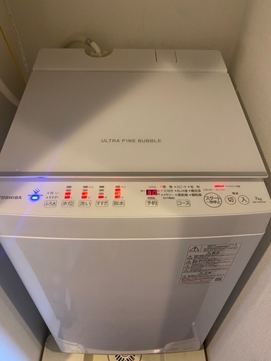 TOSHIBA 洗濯機 ULTRA FINE BUBBLE