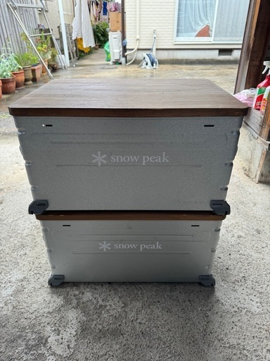 一つの価格です　シェルコン50 コンテナ　Snow peak スノーピーク　シェルフコンテナ